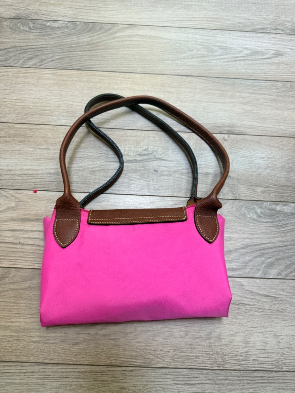 Longchamp Bag in bright pink made 1993-2000 - Picture 16 of 16